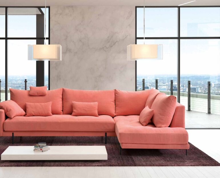 Sofa y cheslongue moderno Dvn Star Eden
