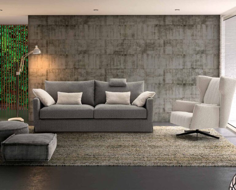 Sofa y cheslongue moderno Dvn Divani Star Ds