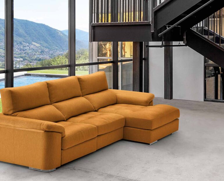 Sofa y cheslongue moderno Dvn Divani Star Creta